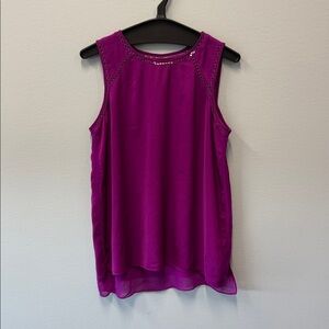 Scotch & Soda lucky Fellow Sleeveless Shell - Magenta - Size 2